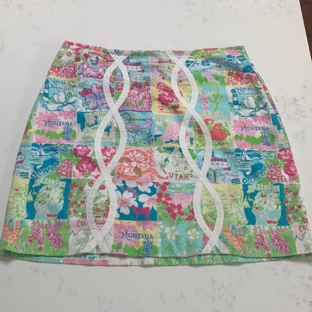 Lilly Pulitzer Roslyn State of Mind Skirt
